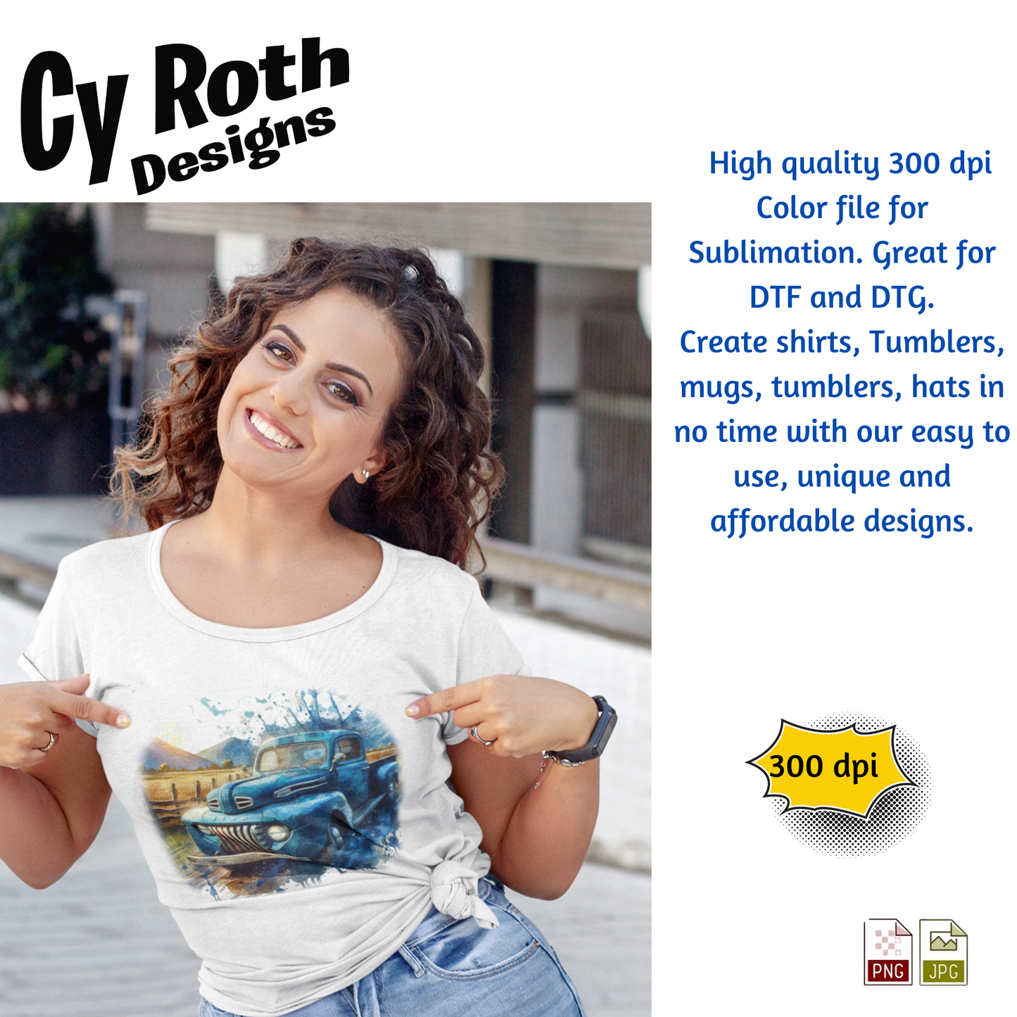 1948 Ford Truck Sublimation PNG JPG file, Wall Art 20oz skinny Tumbler, shirt PNG, Junk Journal image