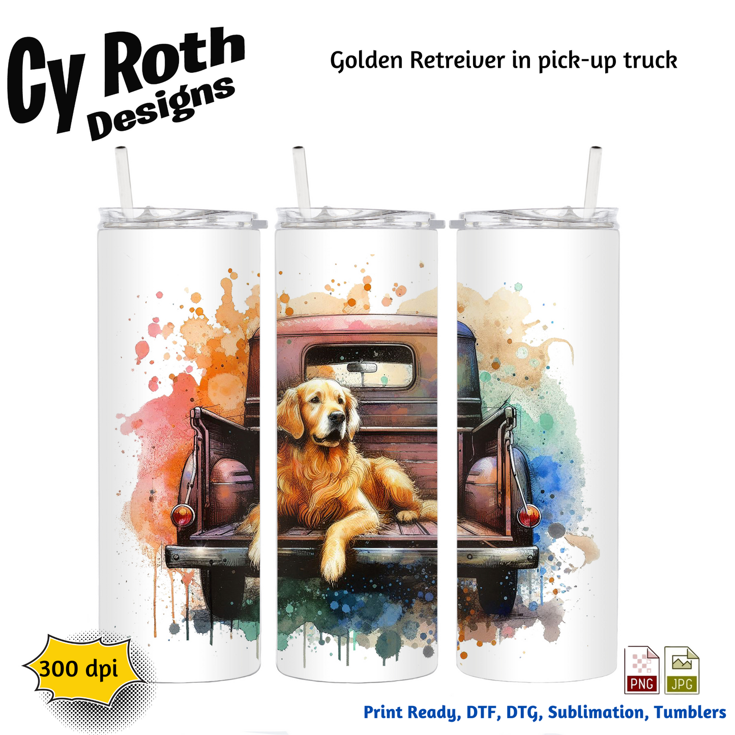Labrador Sublimation PNG JPG file, Wall Art 20oz skinny Tumbler, shirt PNG, Junk Journal image