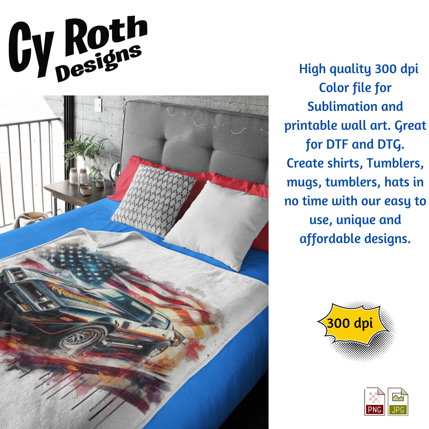 1978 Trans Am Sublimation PNG JPG file, Wall Art 20oz skinny Tumbler, shirt PNG, Junk Journal image